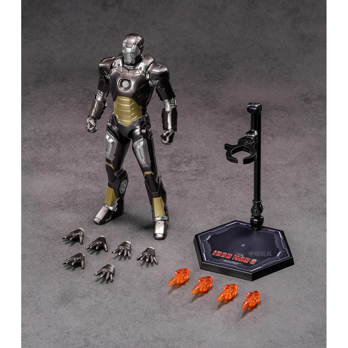 ZD Toys Iron Man Non-Light-Up Edition 1/10 Scale Action Figure