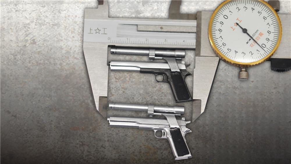 ZYTOYS M1911 Pistol ZY2009A Weapon Model for 12-inch 1/6 Scale Action Figures