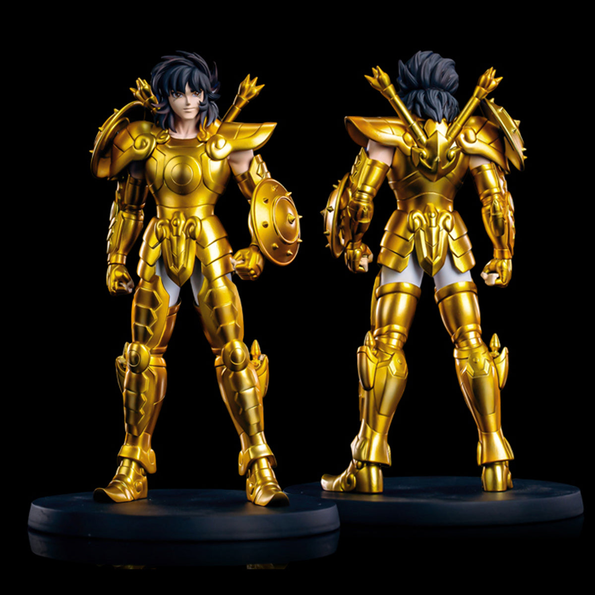 Zodiakos Studio, Saint Seiya SS-01 Libra Dohko/SS-02 Aries Mu/SS-03 Sagittarius Aiolos/SS-04 Virgo Shaka, Art Anime Statue