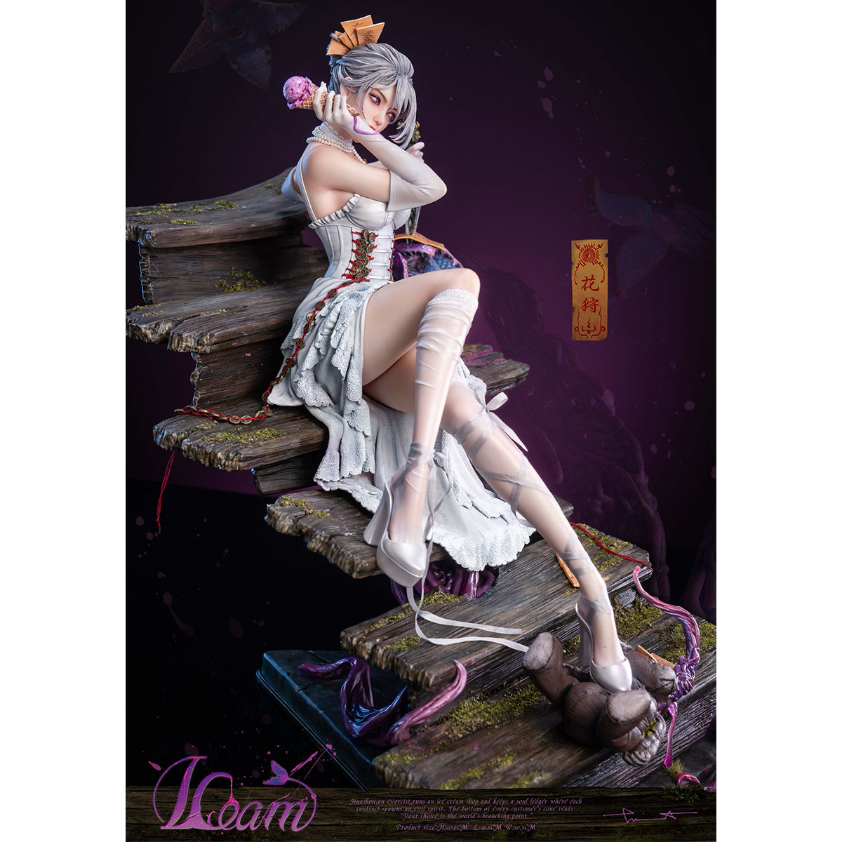 PIJI & LouLL Aroll, Hua Shou, 1/4 Scale Art Figurine