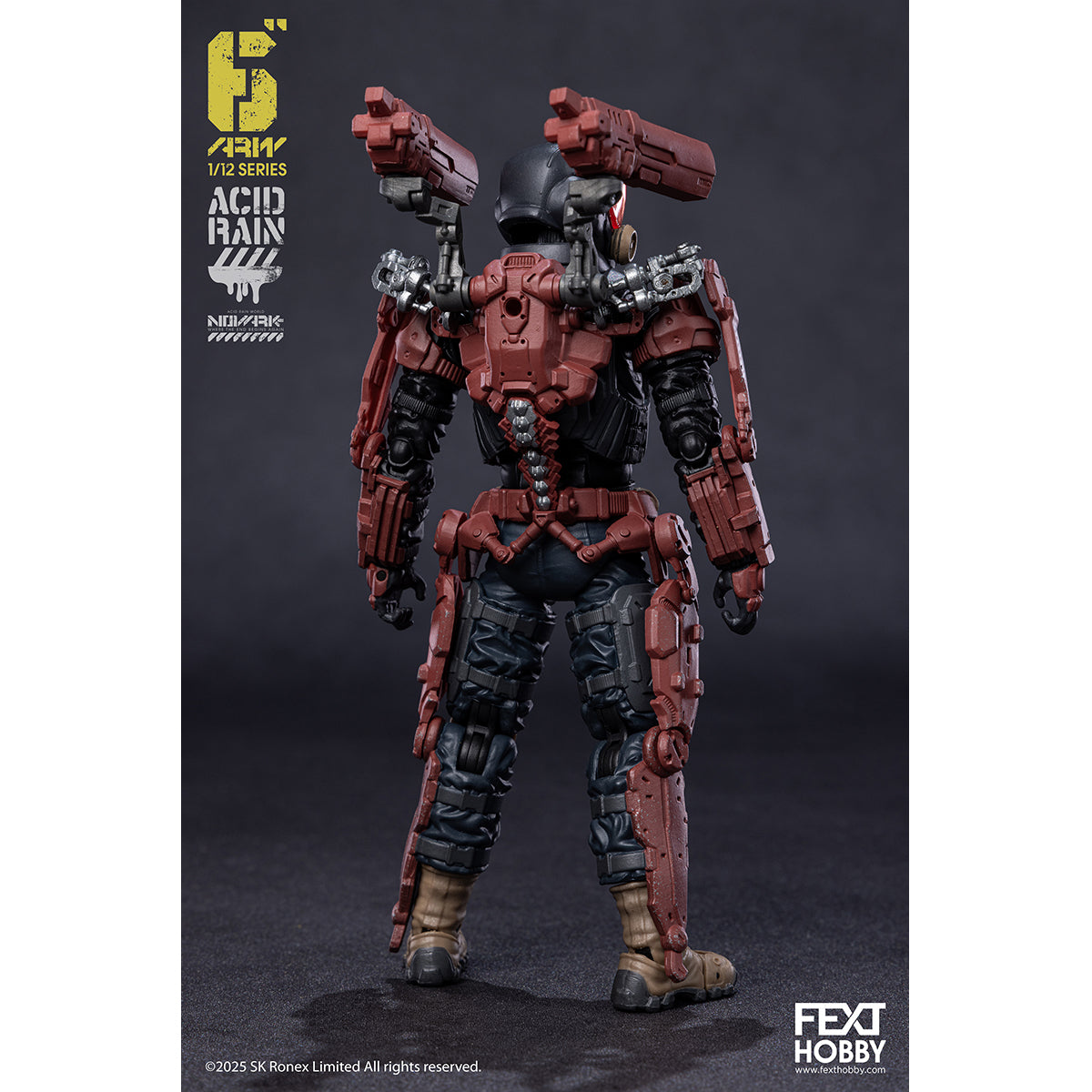 FEXT HOBBY Acid Rain World: Novark FXH-AR-001 THAME/FXH-AR-002 WAR BANNER/FXH-AR-003 SKULLWELDER/FXH-AR-004 PROTEUS 1/12 Scale Action Figure
