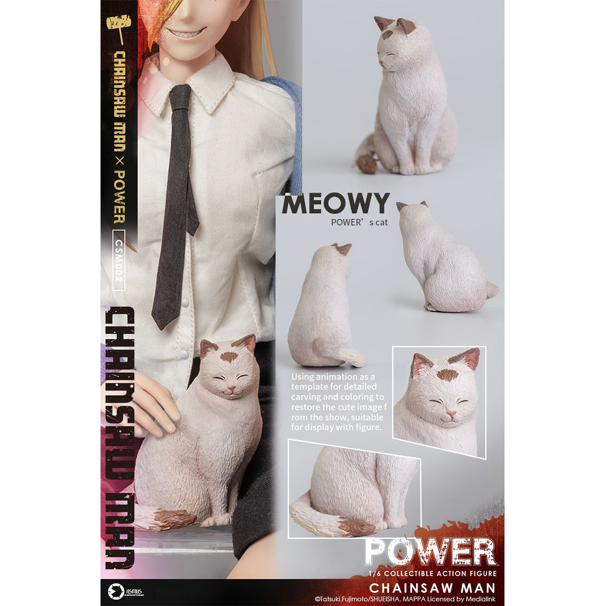 Asmus toys Chainsaw Man: Power 1/6 Scale Animation Action Figure