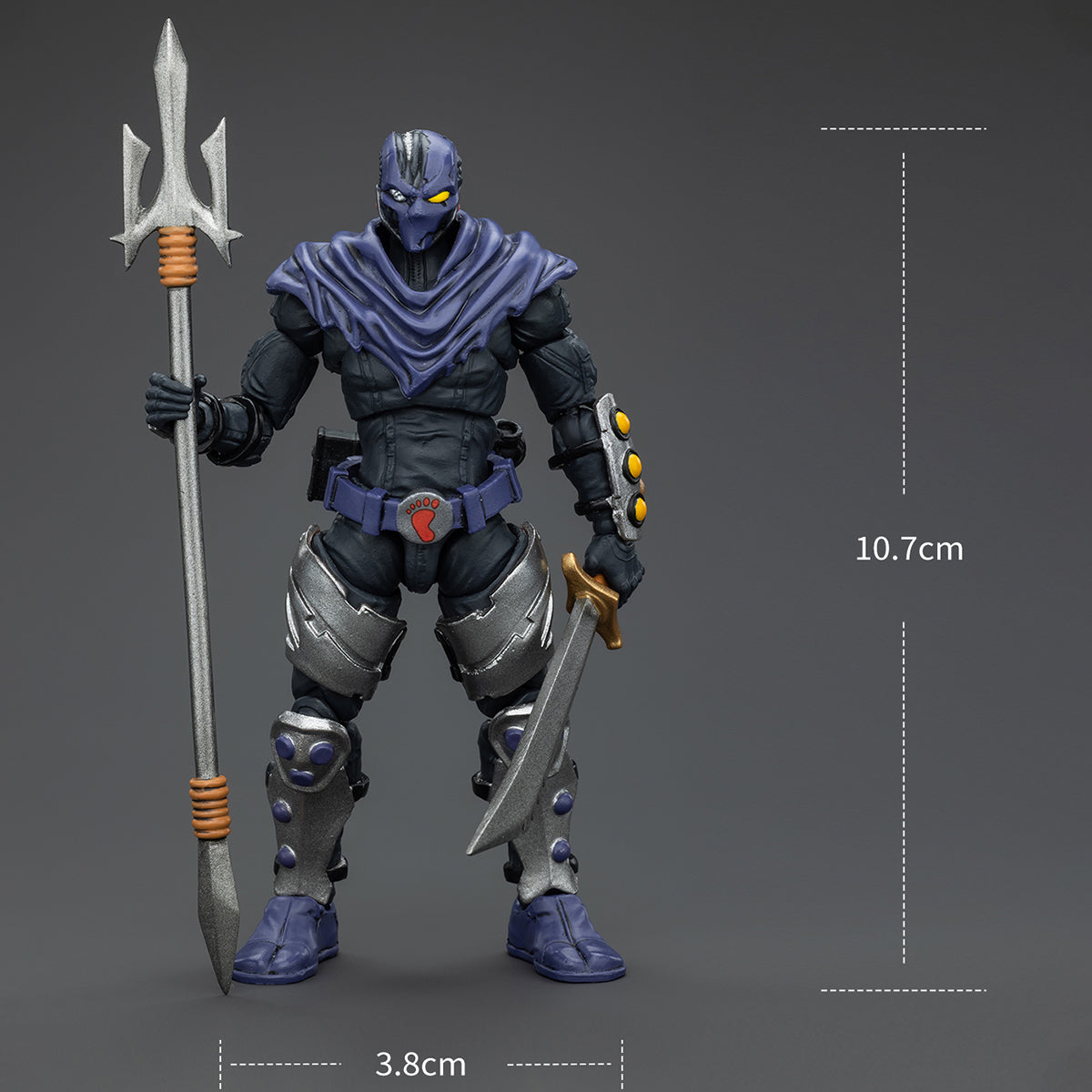 (Only Shipped to the US) JOYTOY 1/18 TMNT-Foot Clan B JT00171 Action Figure