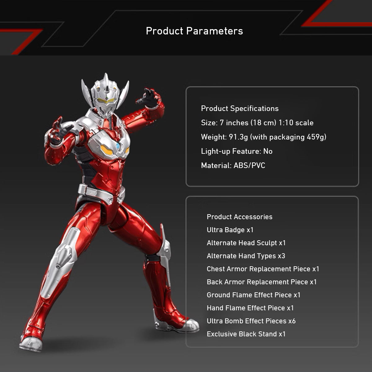 Figuras de acción de Ultraman Taro de ZD Toys