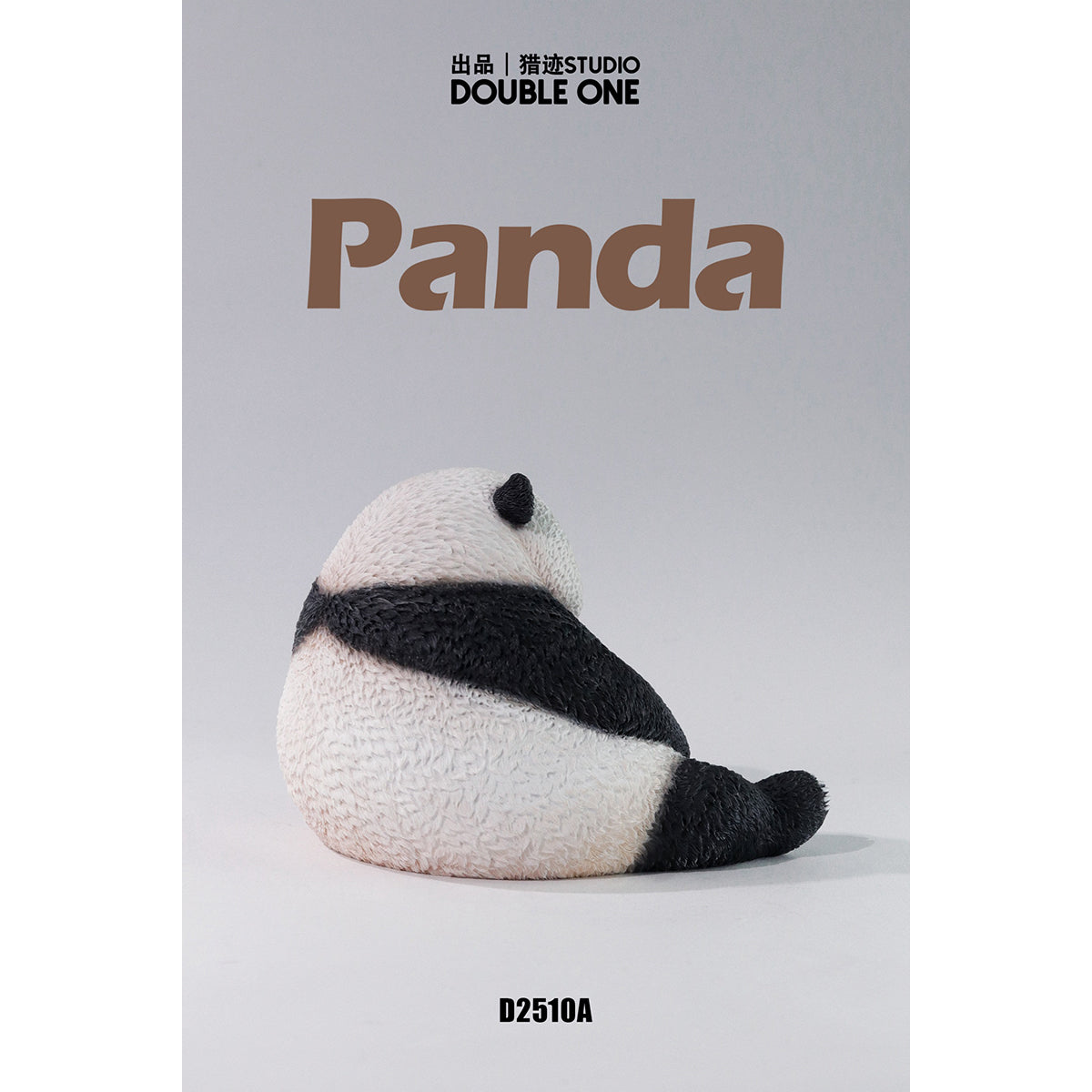 Double one Lieji Panda D2510A 1/6 Scale Art Animal Figurine