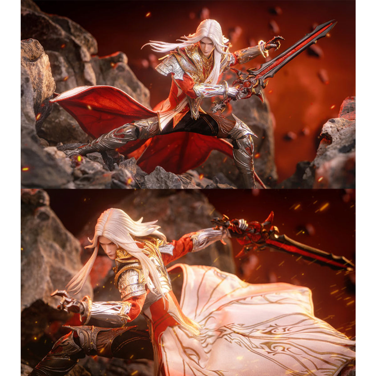 Cosmic Creations Doula Continent: Tang San Asura God Action Figures