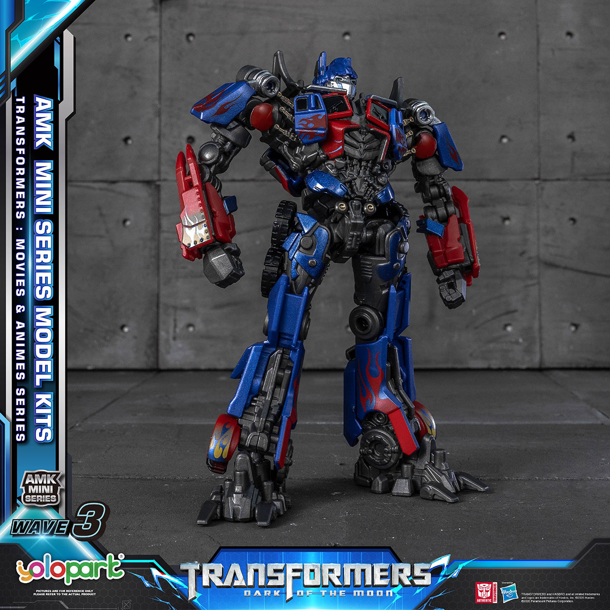 Yolopark AMK MINI WAVE 3-TF3 Optimus Prime AMKM3OP Pre-assembled Model Kits