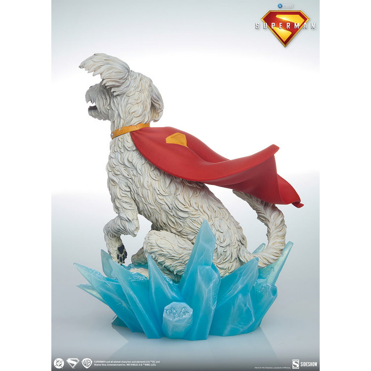 Sideshow, New Movie Version Krypto/Superman, Art Statue