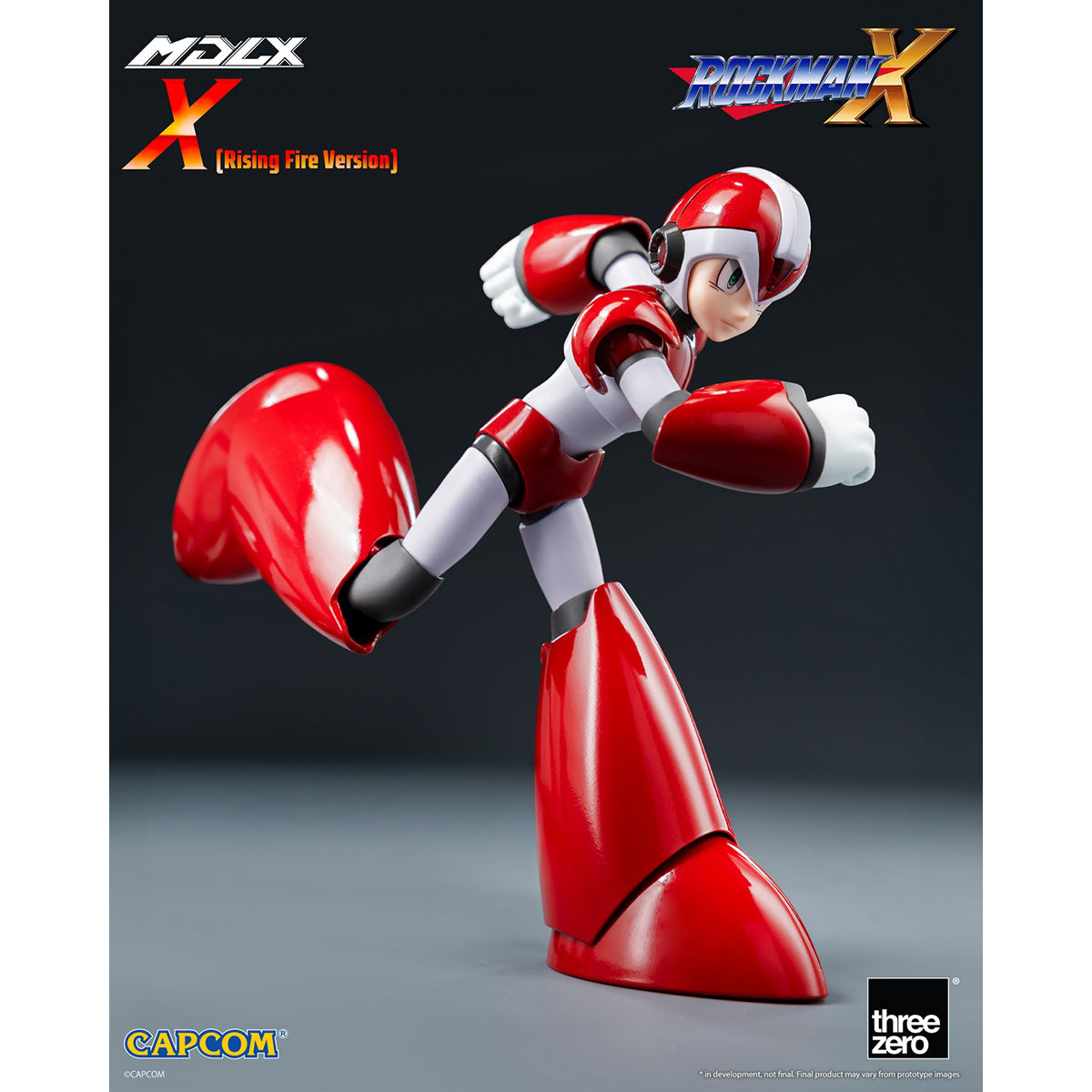 Threezero Rockman X / Mega Man X Rising Fire Version 3Z05760A0 Action Figure
