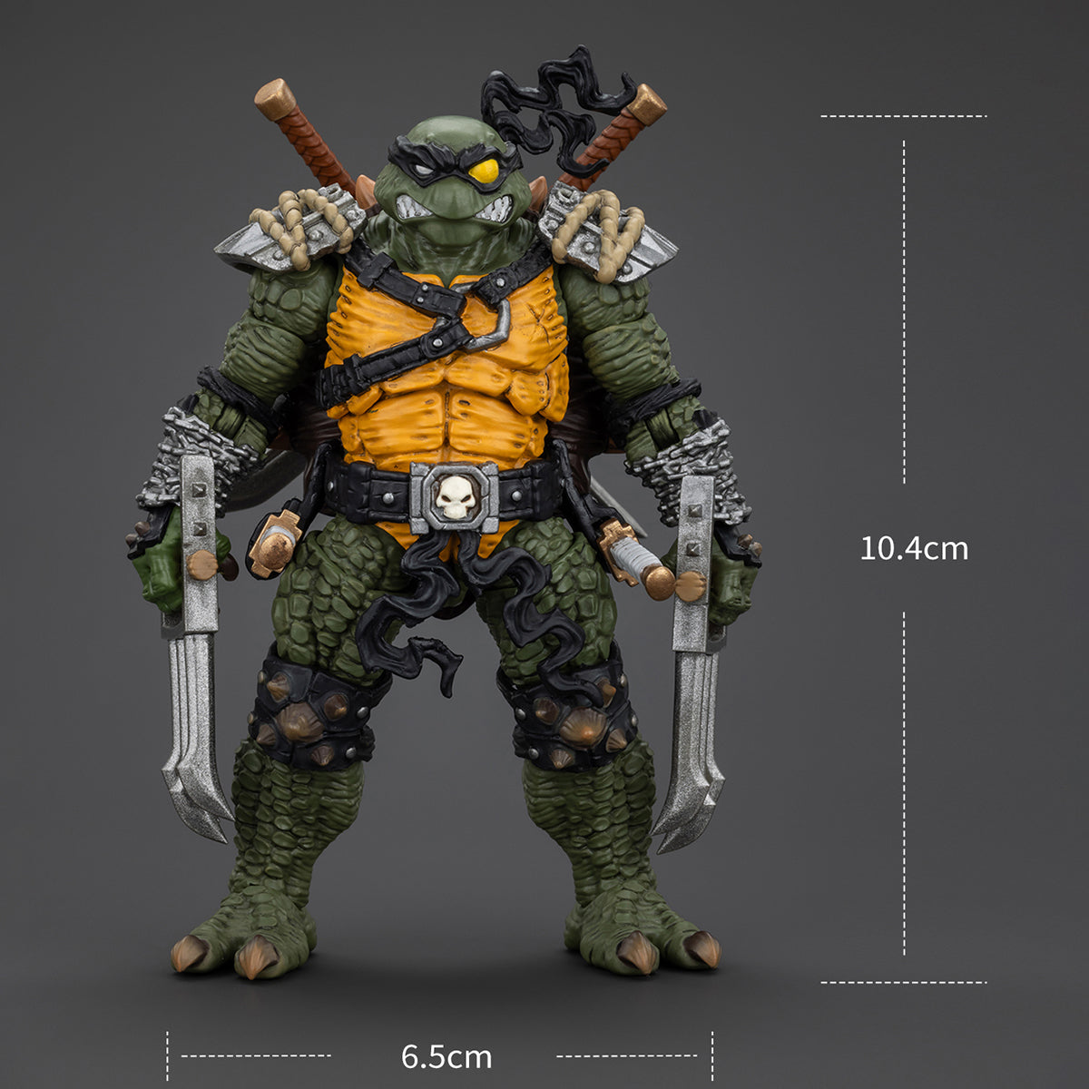 JOYTOY 1/18 TMNT-Slash Action Figure