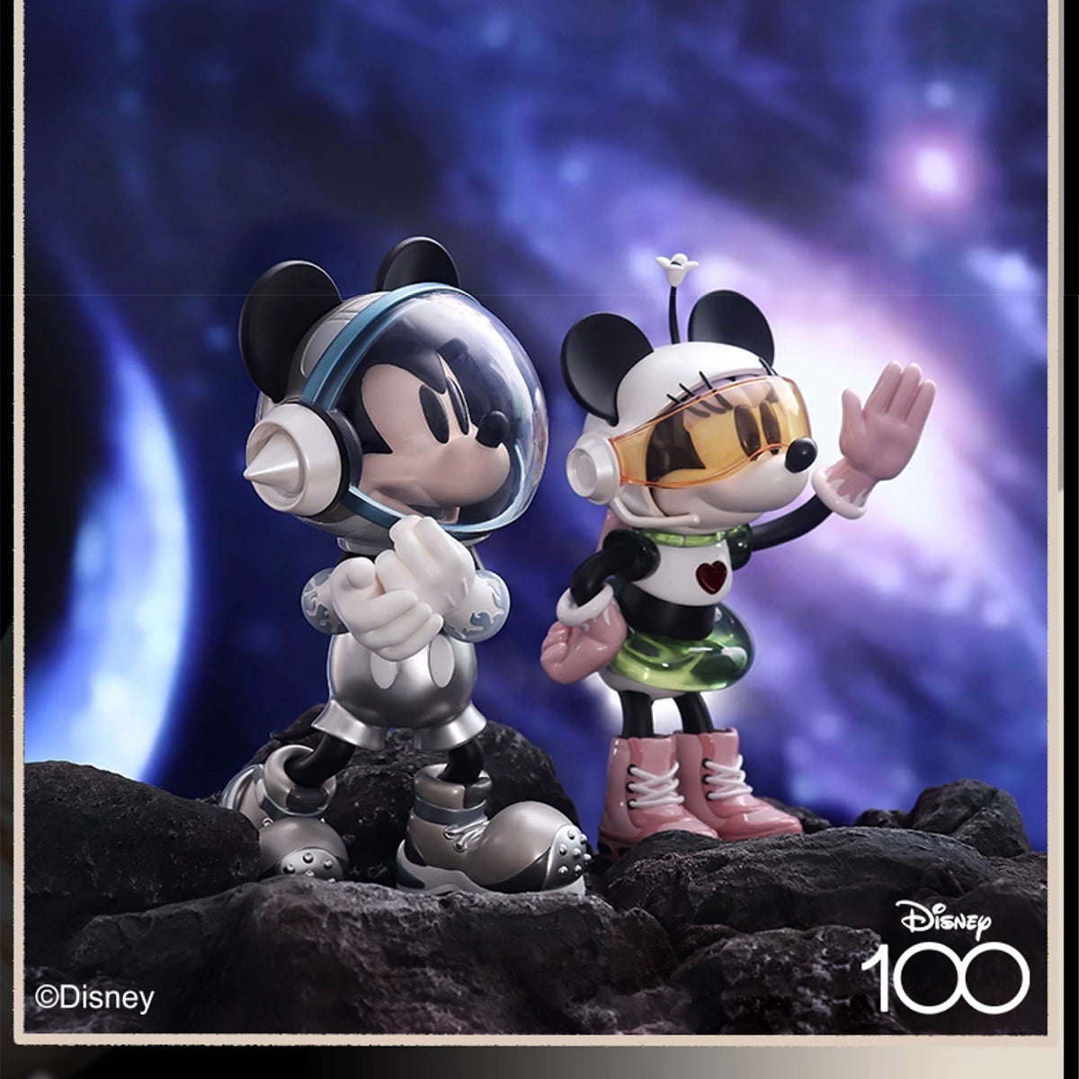 MORSTORM Disney 100th Anniversary Series Space Minnie Art Statue