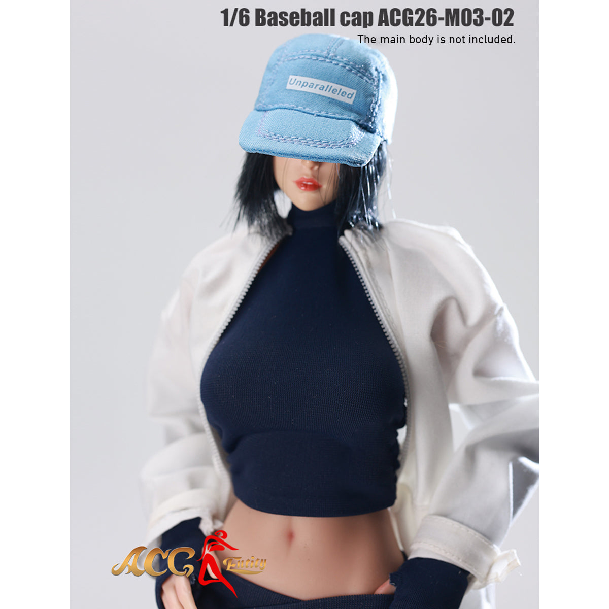 JIAOUDOLL Baseball Cap Trendy Peaked Cap ACG26-M03-02 1/6 Scale Doll Accessory Fit Action Figure