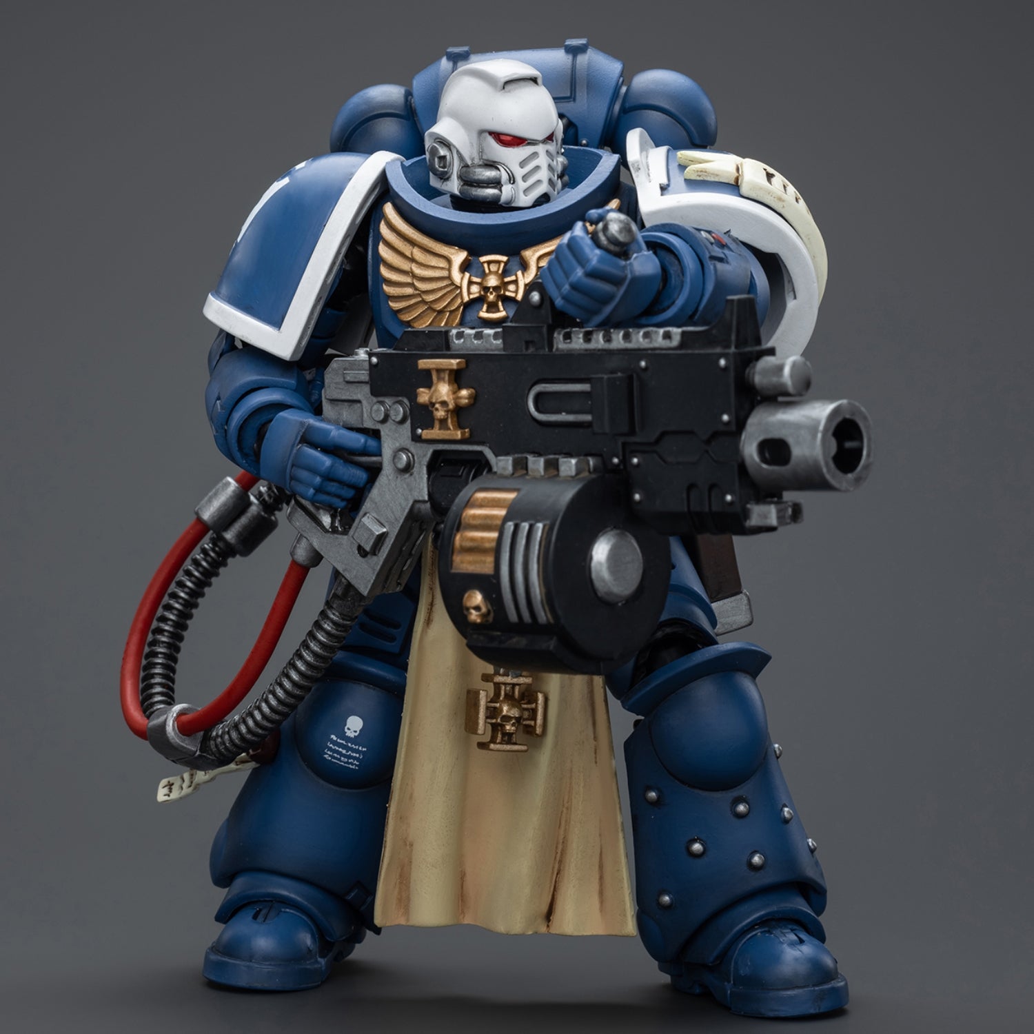 JOYTOY Ultramarines Sternguard Veteran with Heavy Bolter JT9848 Warhammer 40K 1/18 Scale Action Figure