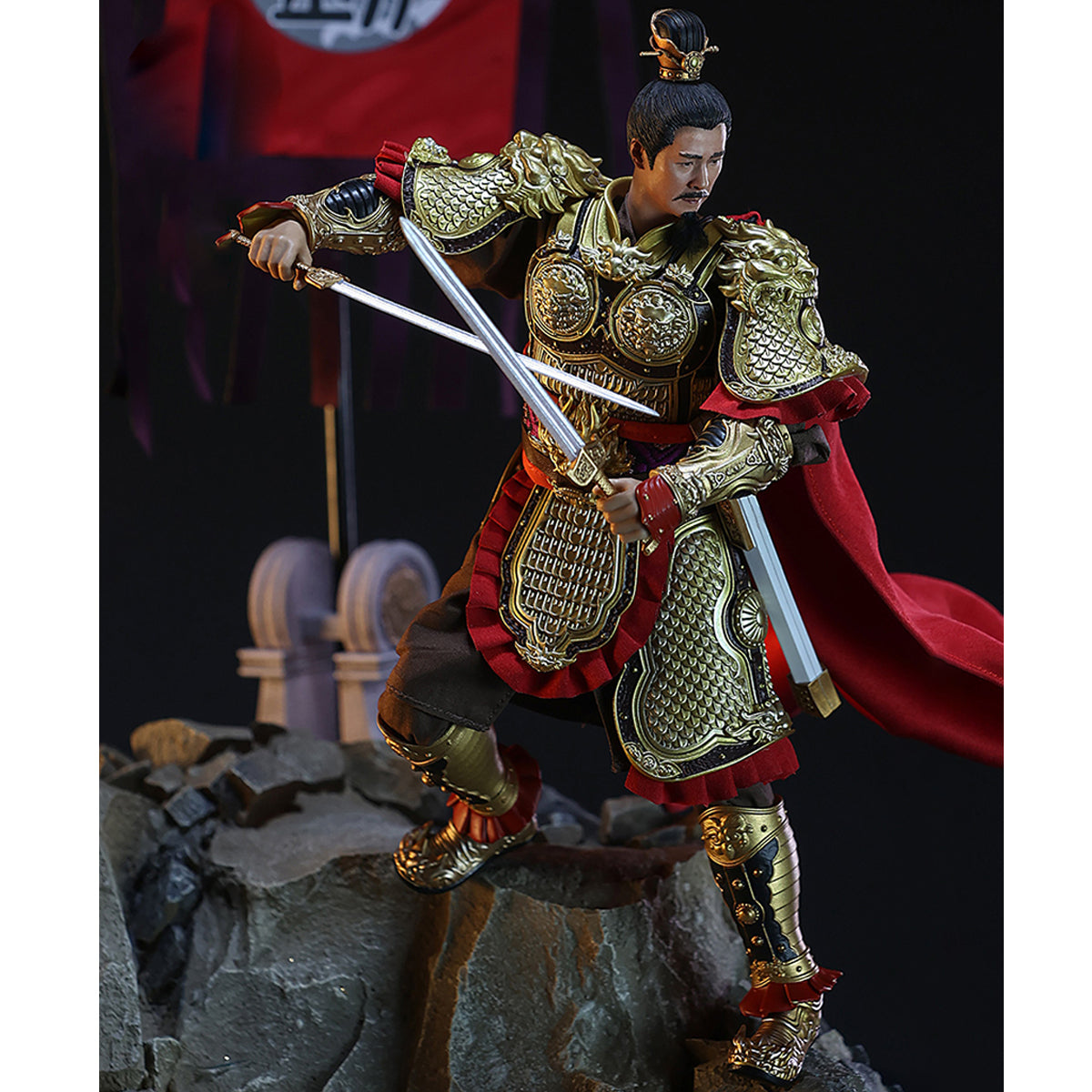 Qian Kun MODEL Liu Bei Xuande Action Figure Single Edition