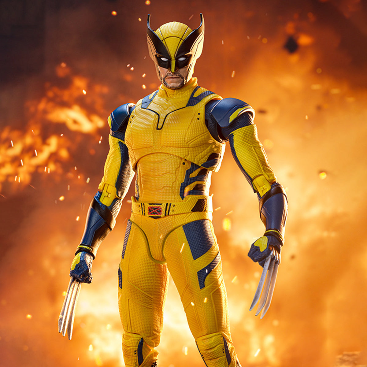 Figuras de acción de Wolverine y Deadpool, edición cinematográfica de ZD Toys