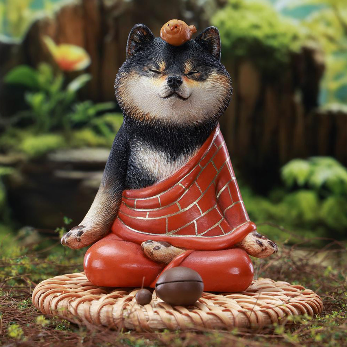 JXK, Shiba Master, Static Dog Animal Figurine