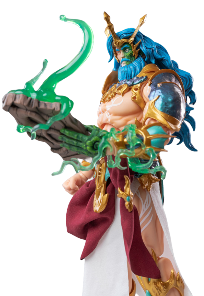 ShinfuToys M03G Myth Gods of Nation: Poseidon 1/12 Scale Action Figures