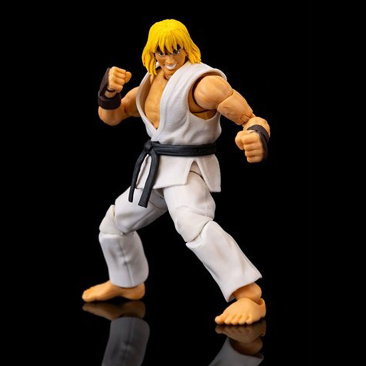 JADA Toys Street Fighter: Ken - White Outfit 1/12 Scale Action Figure
