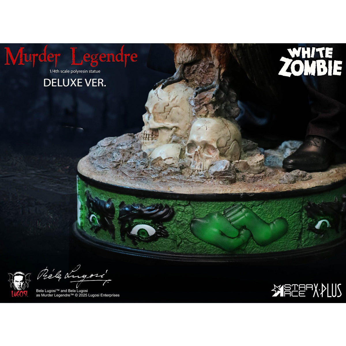 STAR ACE Toys White Zombie Deluxe Edition Polyresin Statue