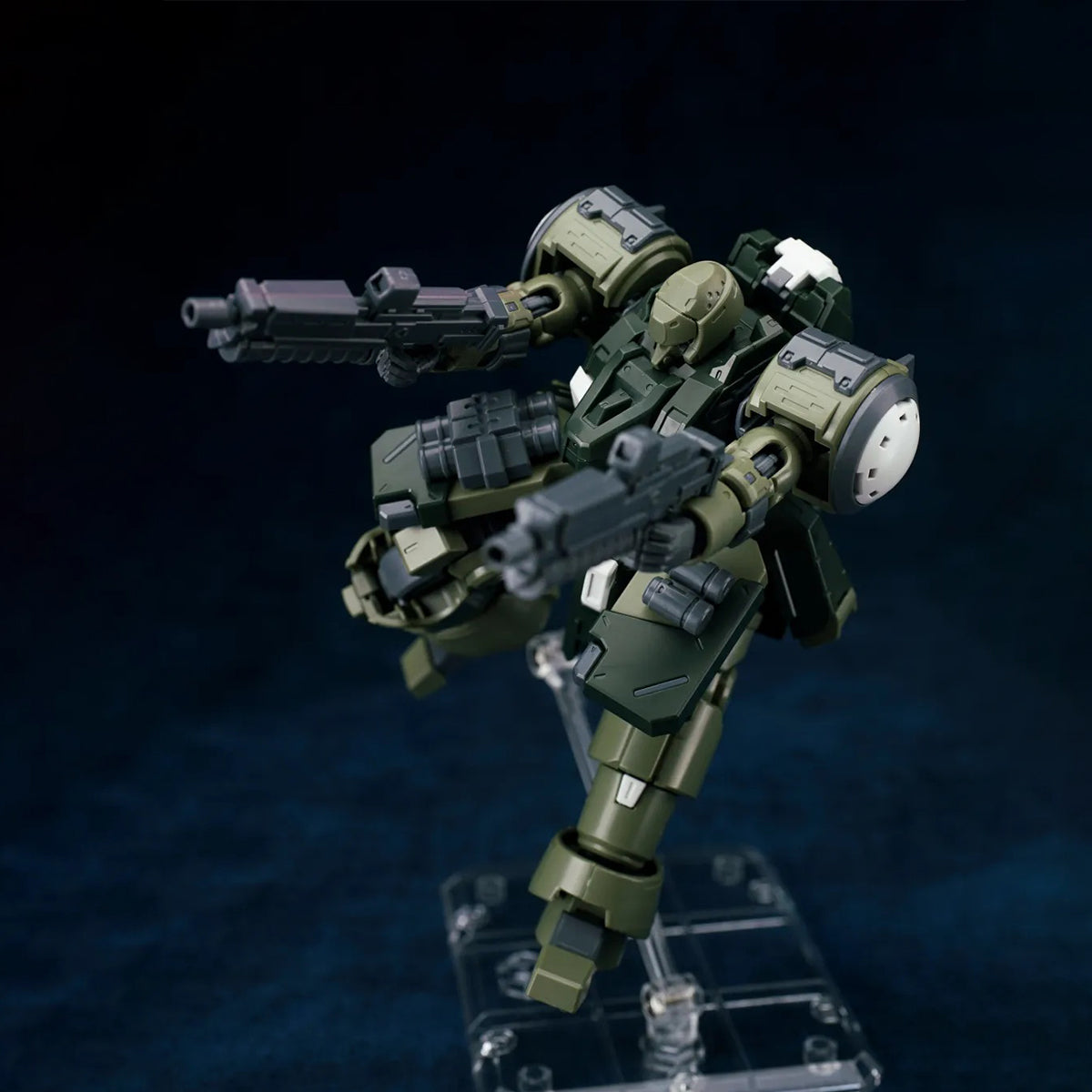 Sheik Mainland Ultra Action Trooper: Zarov M1 Type Jungle Green Assembly Model Kits
