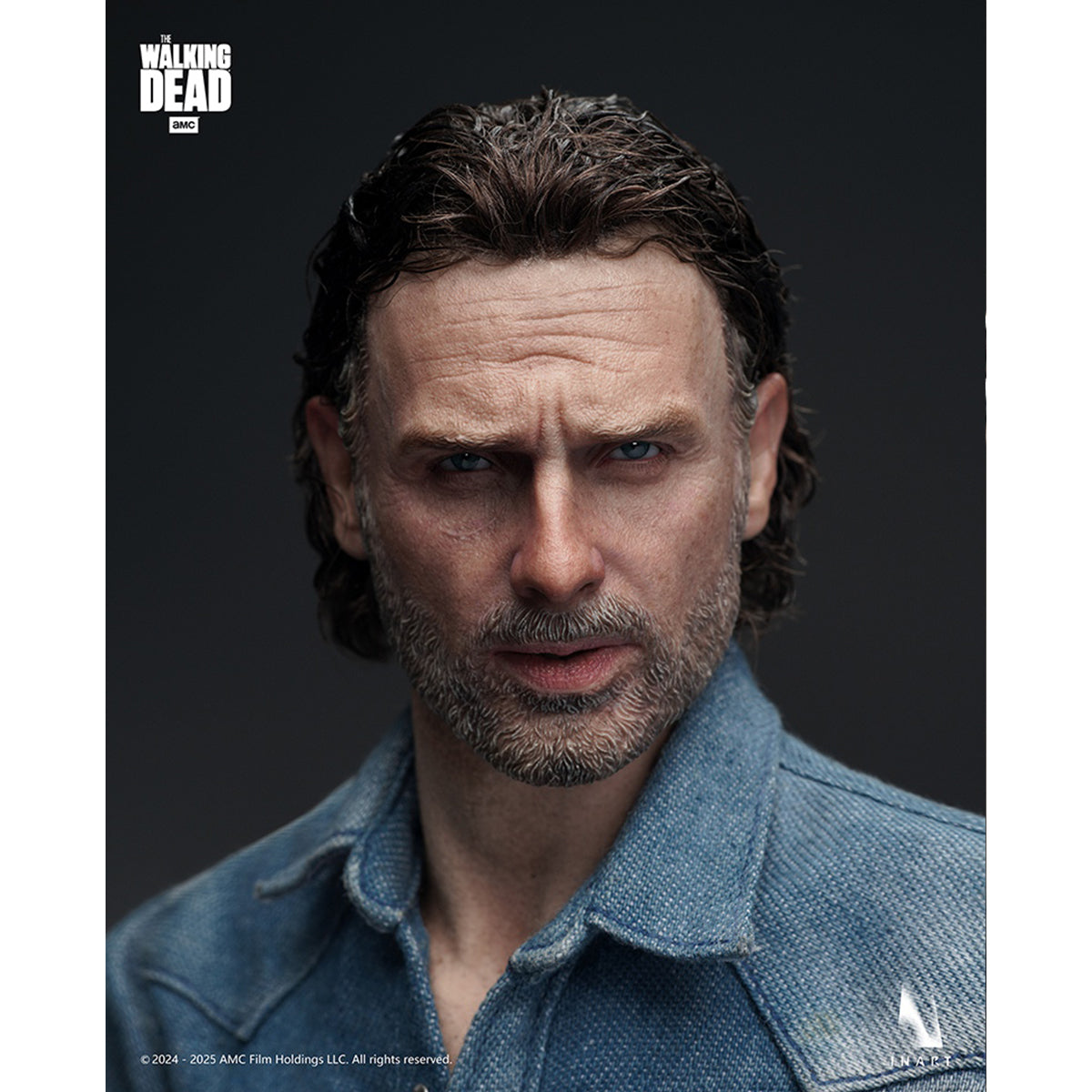 INART The Walking Dead Season 8 Negan Smith & Rick Grimes 1/6 Scale Action Figure