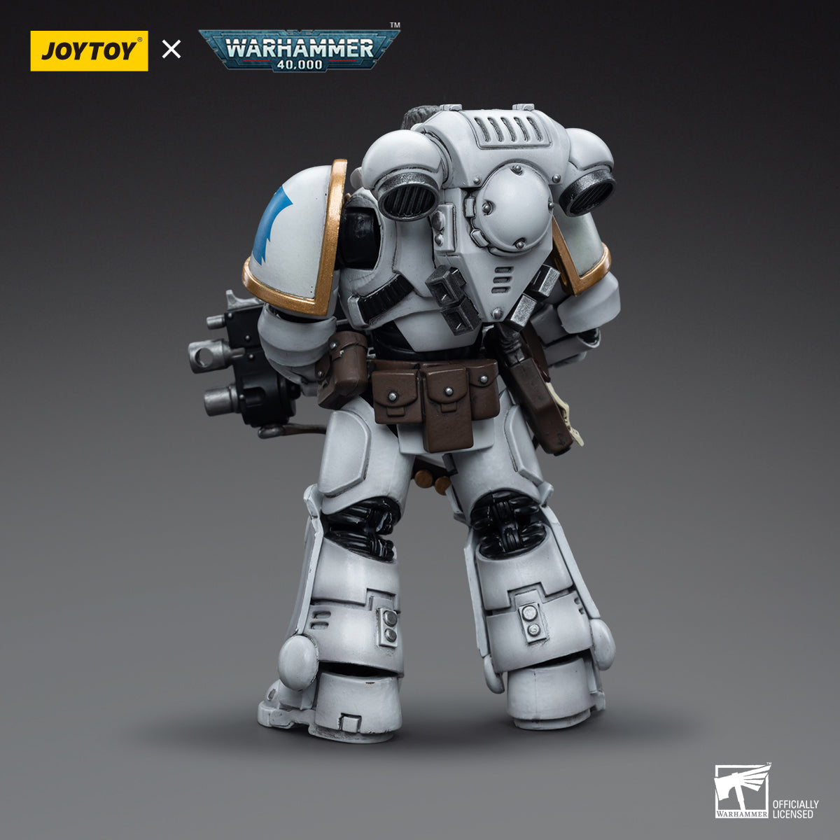 JOYTOY Warhammer 40,000 JT6847 Space Marines White Consuls Intercessors 01 1/18 Scale Action Figure