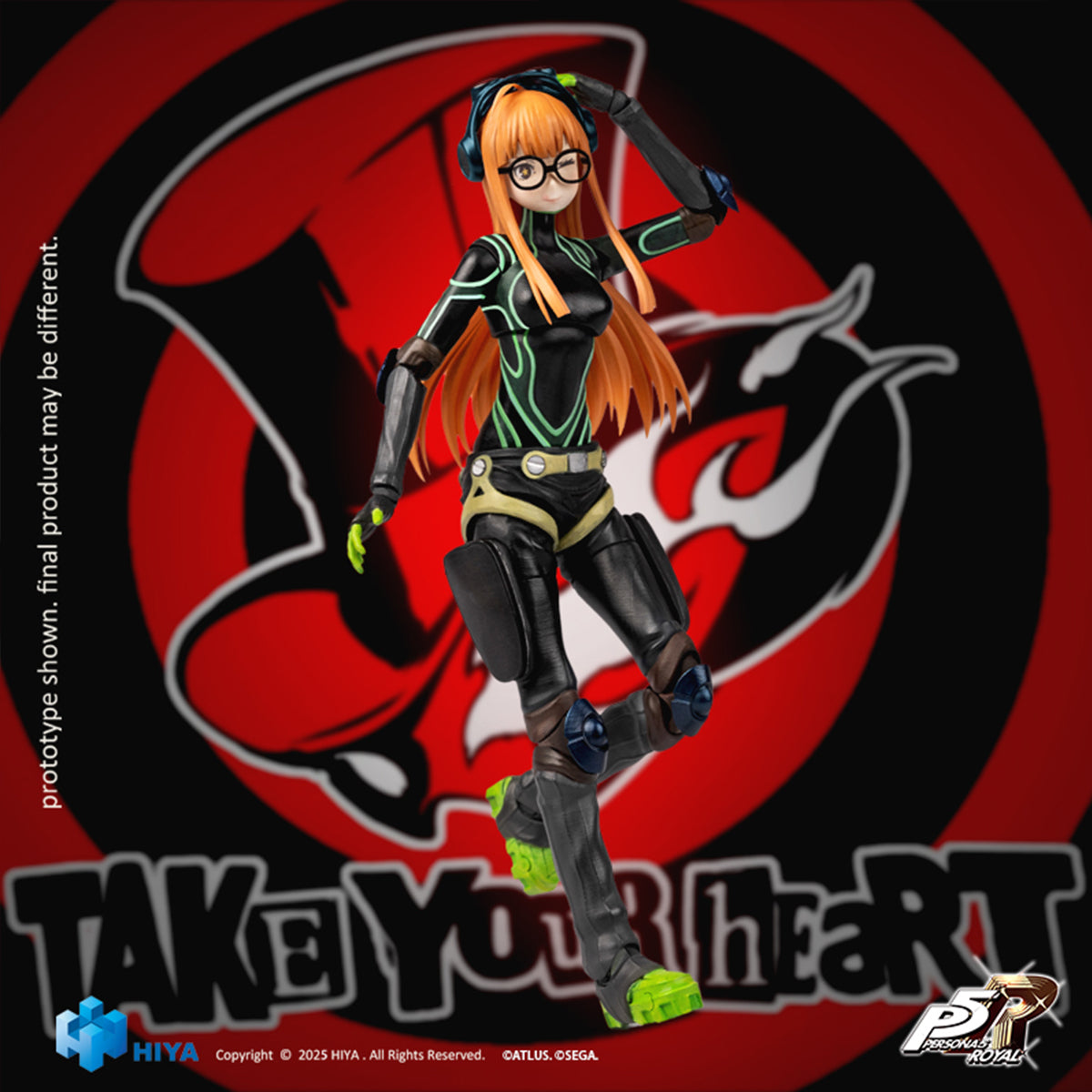 HIYA 1/12 Persona 5 Royal Exquisite Basic Oracle Action Figures