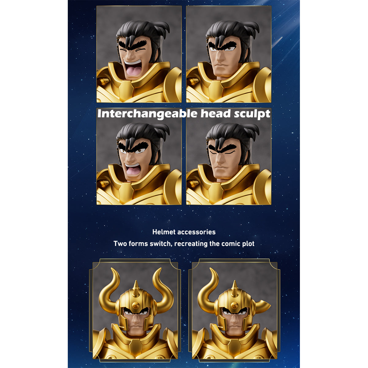 BLOKEES Saint Seiya Champion Class Taurus Aldebaran Model Kit