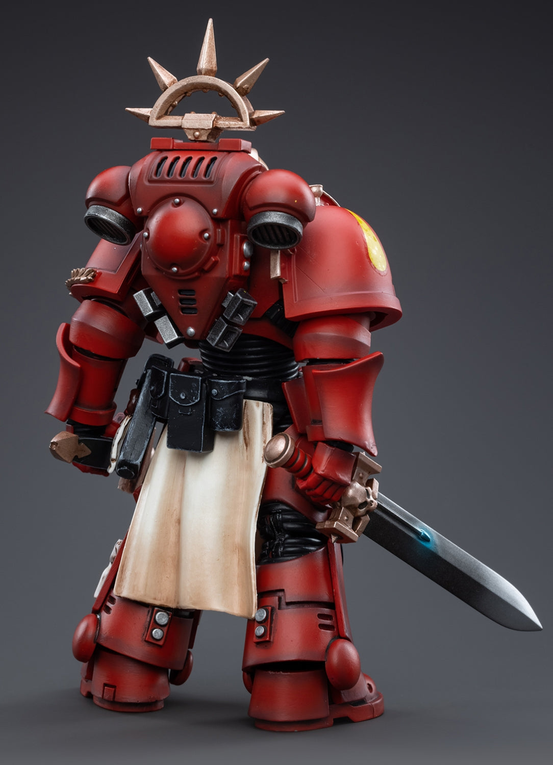 Figurine de collection JoyToy Warhammer 40K : Lennatus, vétéran des Blood Angels, échelle 1:18