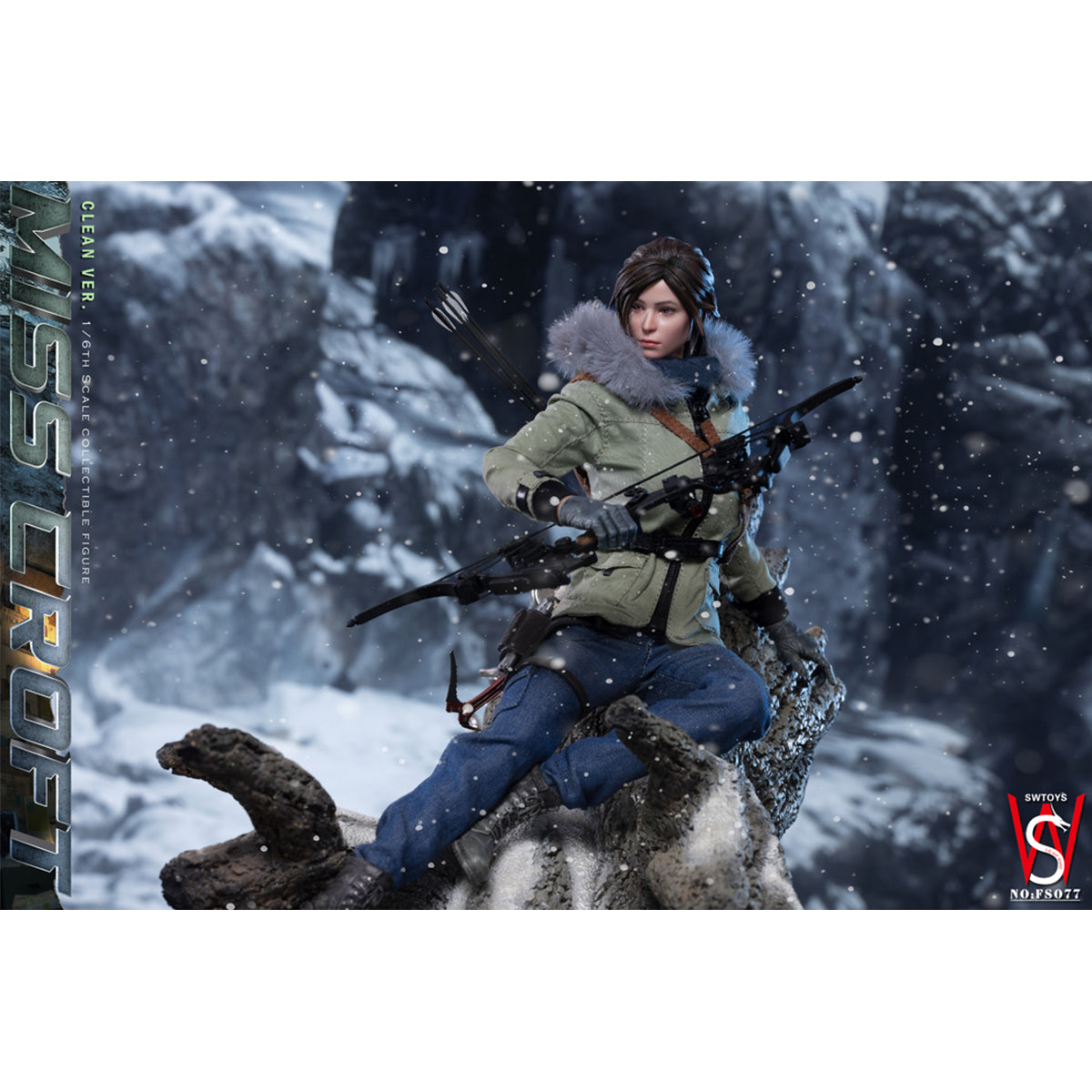 SWtoys MISS CROFT NO:FS077 1/6 Scale Action Figure