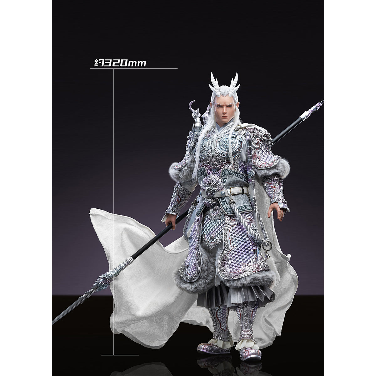 303TOYS The Twelve Zodiac: Azure/White Dragon King 1/6 Scale Action Figure
