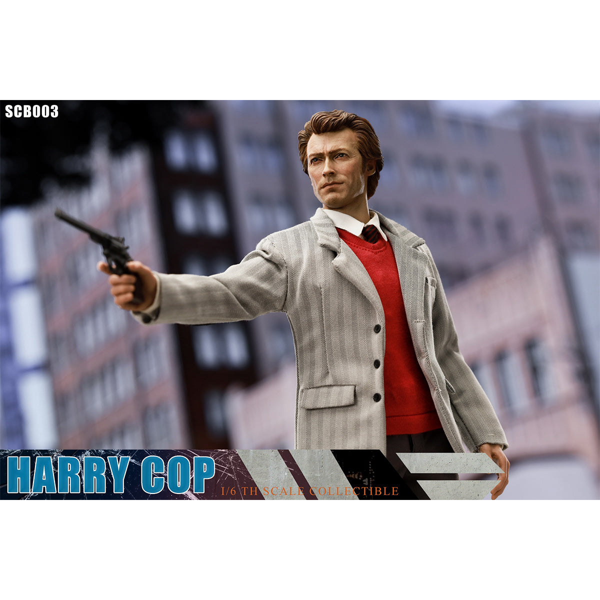 SNAKE TOYS Police Series Sheriff Harry Action Figure