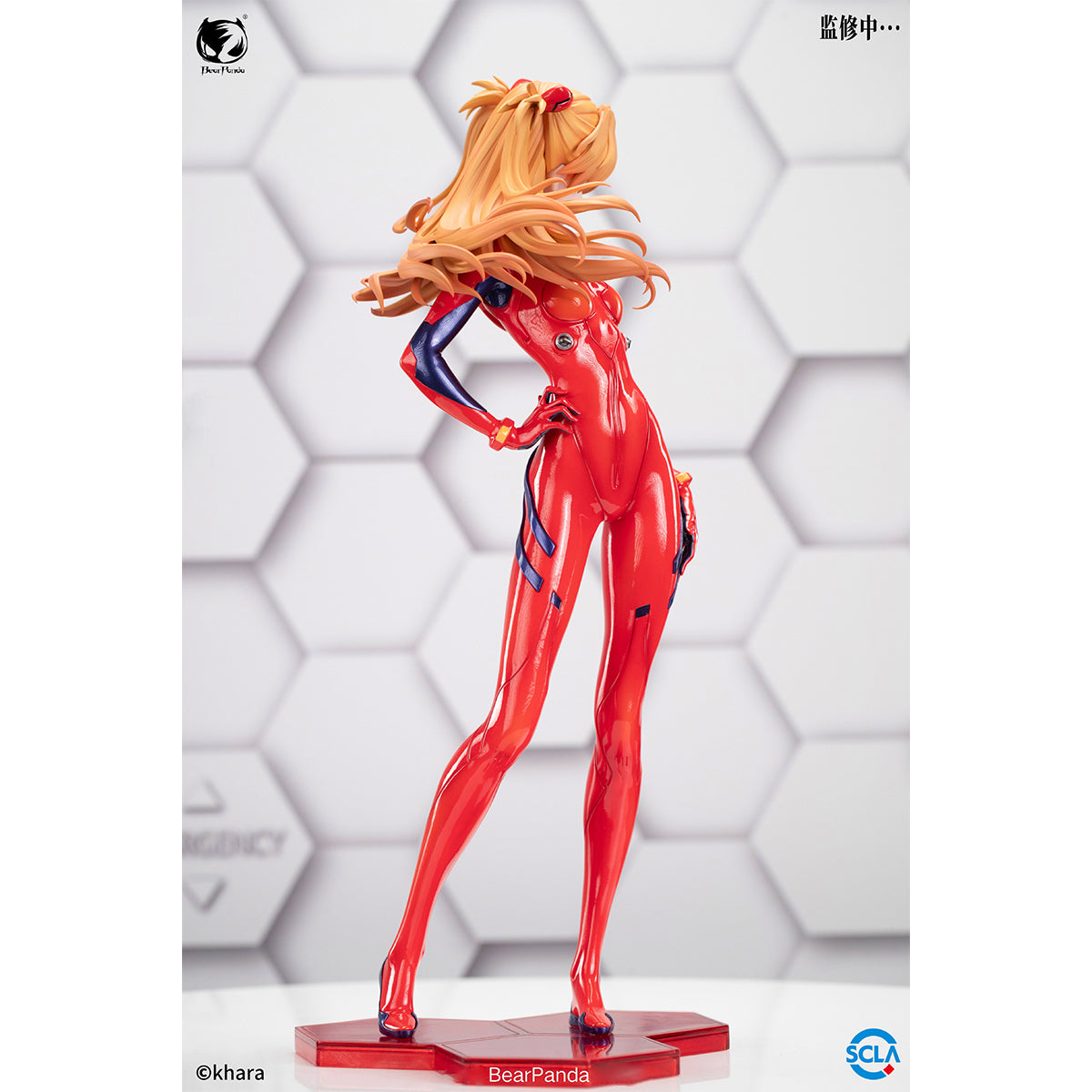 BearPanda × Evangelion, Asuka Shikinami Langley, 1/4 Scale Art Anime Statue