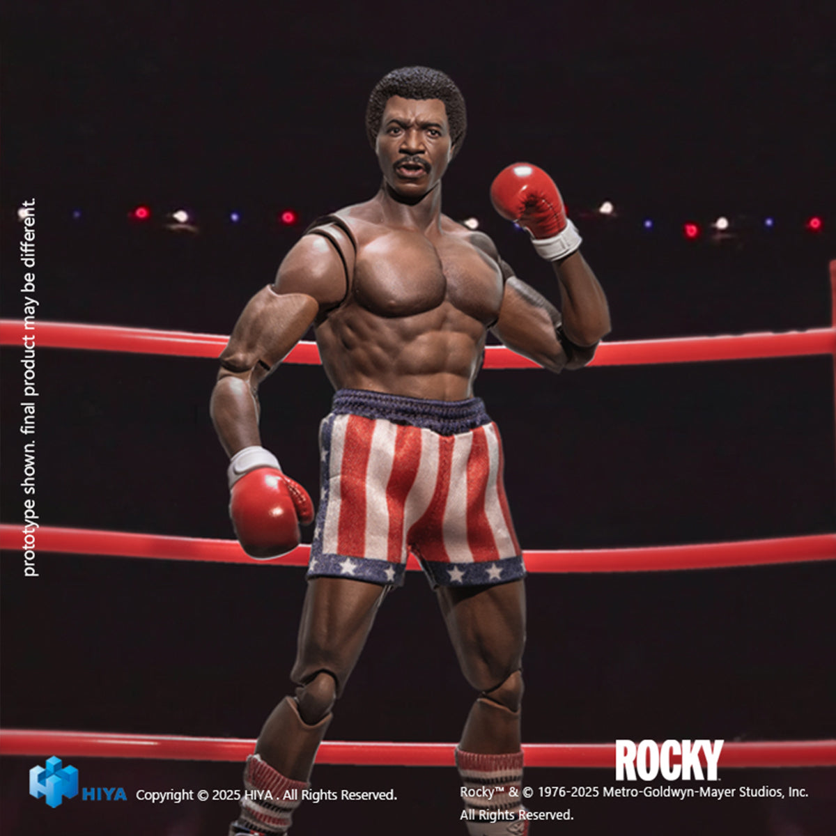 HIYA EXQUISITE SUPER Series Rocky 1976 - Apollo Action Figures