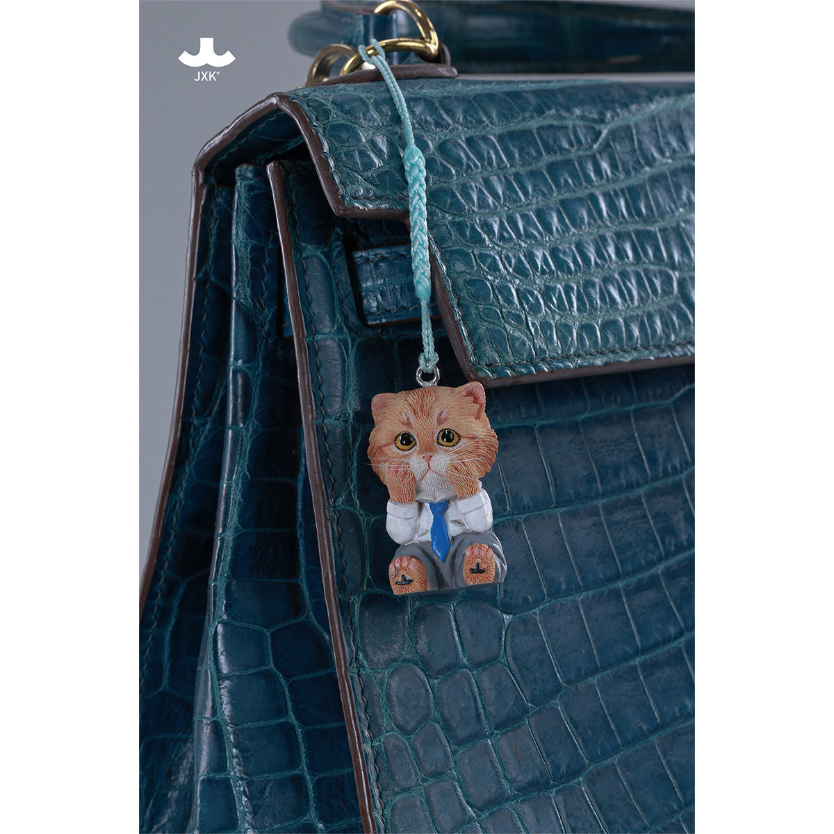 JXK&small, Drowsy Mew, Static Cat Animal Figurine