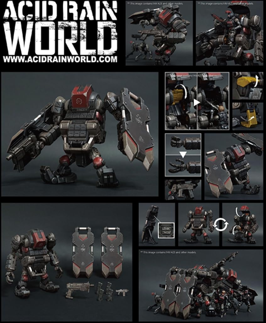 Figura coleccionable de Toys Alliance: Acid Rain Misshaku y Naraen Figura de acción en miniatura 1:18