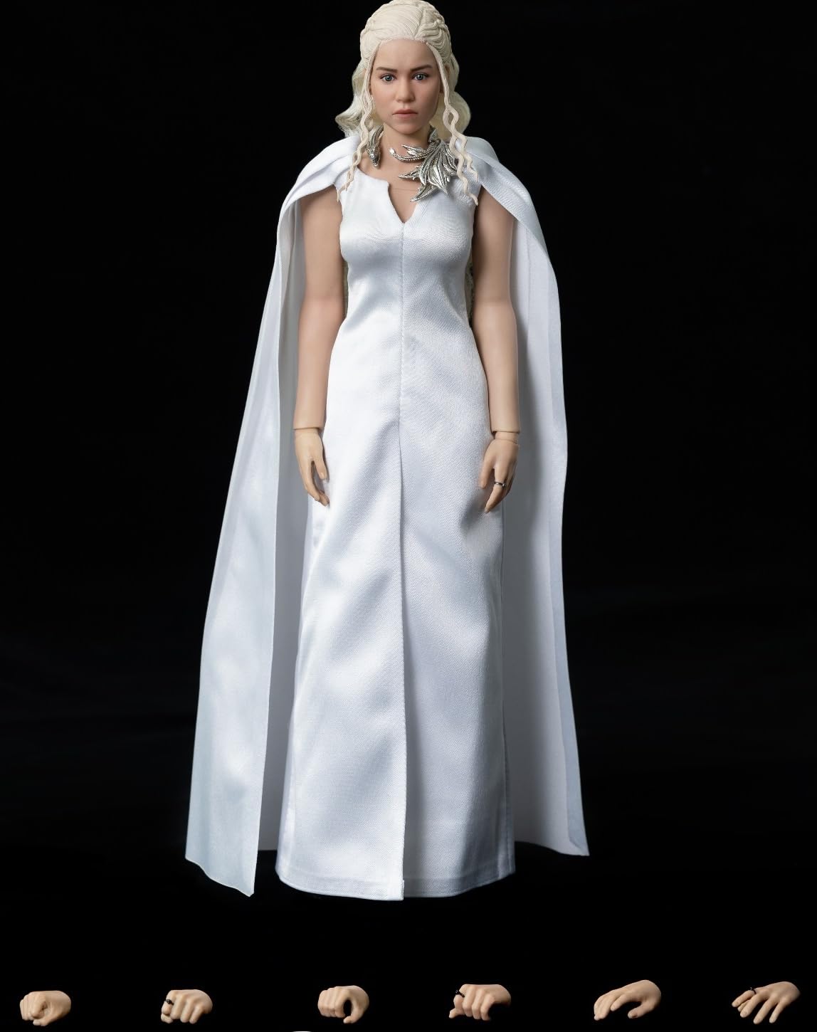 Figura de acción coleccionable a escala 1:6 de Daenerys/Sansa/Ser Jorah/Joffrey de Juego de Tronos de ThreeZero