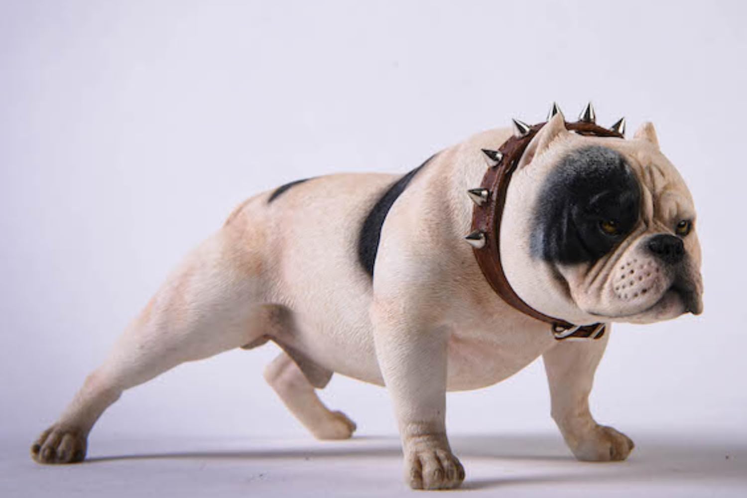 Figura de perro coleccionable JXK: Bully Dog, pintada a mano por expertos, realista, de resina segura, miniatura a escala 1:6.