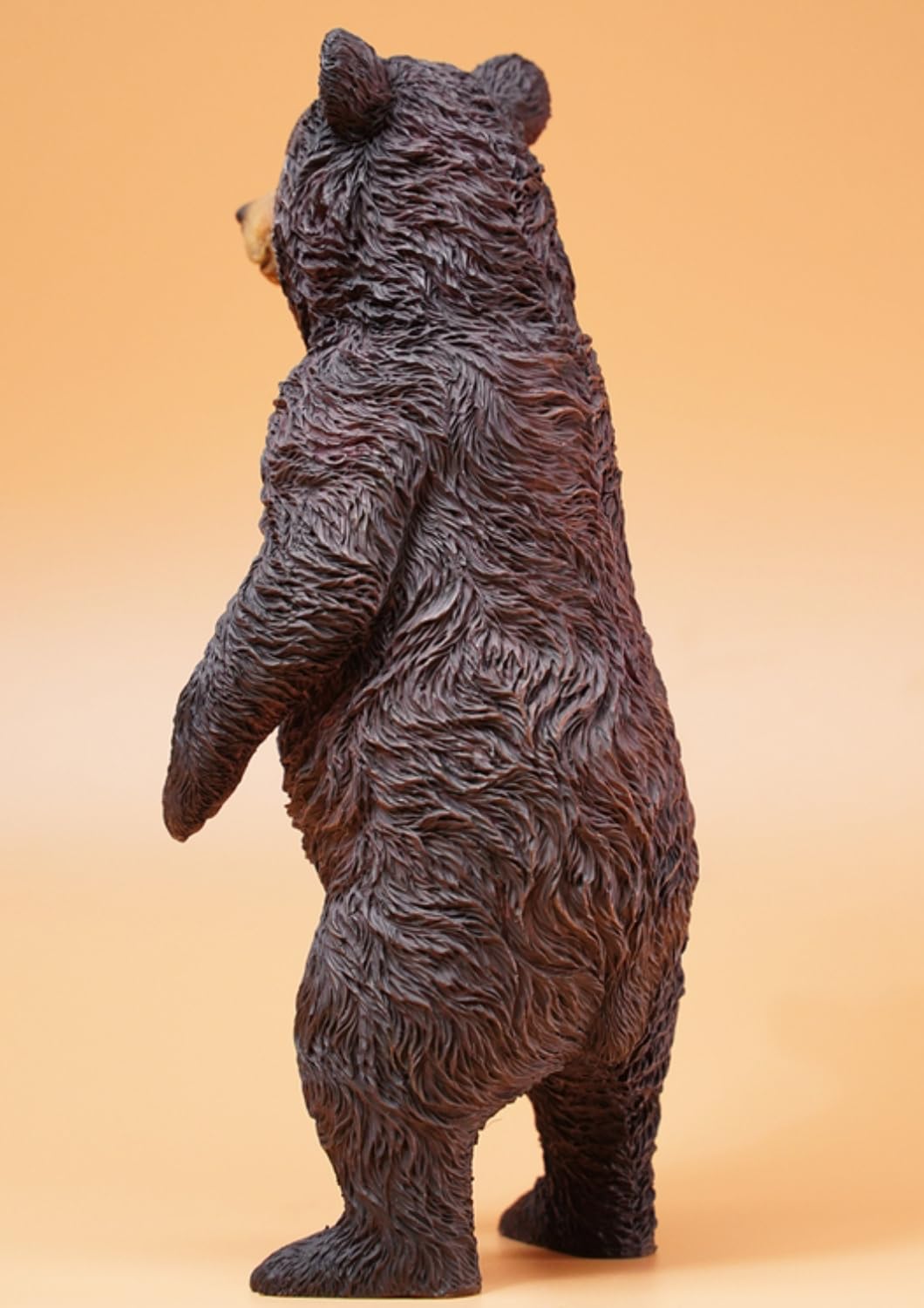 Figura de oso coleccionable JXK: osito pardo, pintado a mano por expertos, realista, de resina segura, miniatura a escala 1:6.