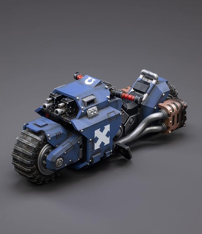 JoyToy 40K Figurines d'action de science-fiction sous licence officielle à l'échelle 1/18 Série complète - Space Marines, Ultramarines et Outriders