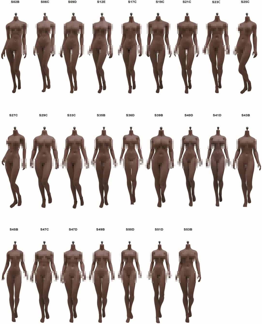 TBLeague 1/6 Seamless S39B Action Figures Body