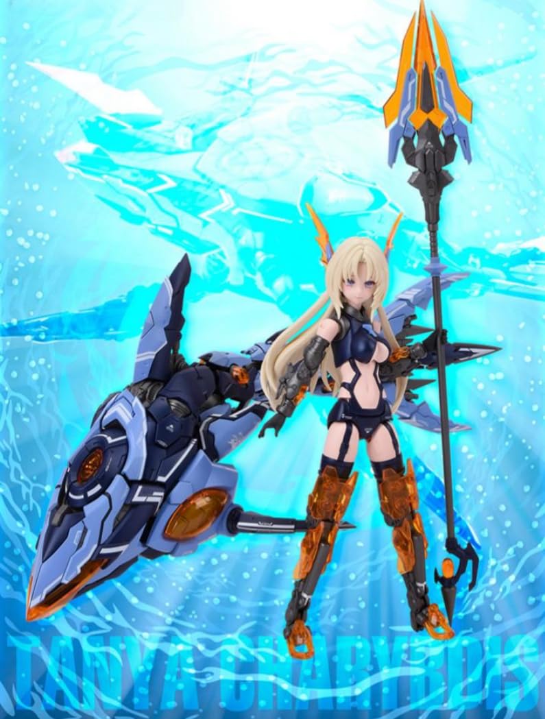 Maquetas de plástico de Nuke Matrix: Cyber Forest Fantasy Girls, unidad de ataque de largo alcance FOX, Vivienne Hyh, Mecha Musume, figuras de acción coleccionables a escala 1:12 de estilo anime