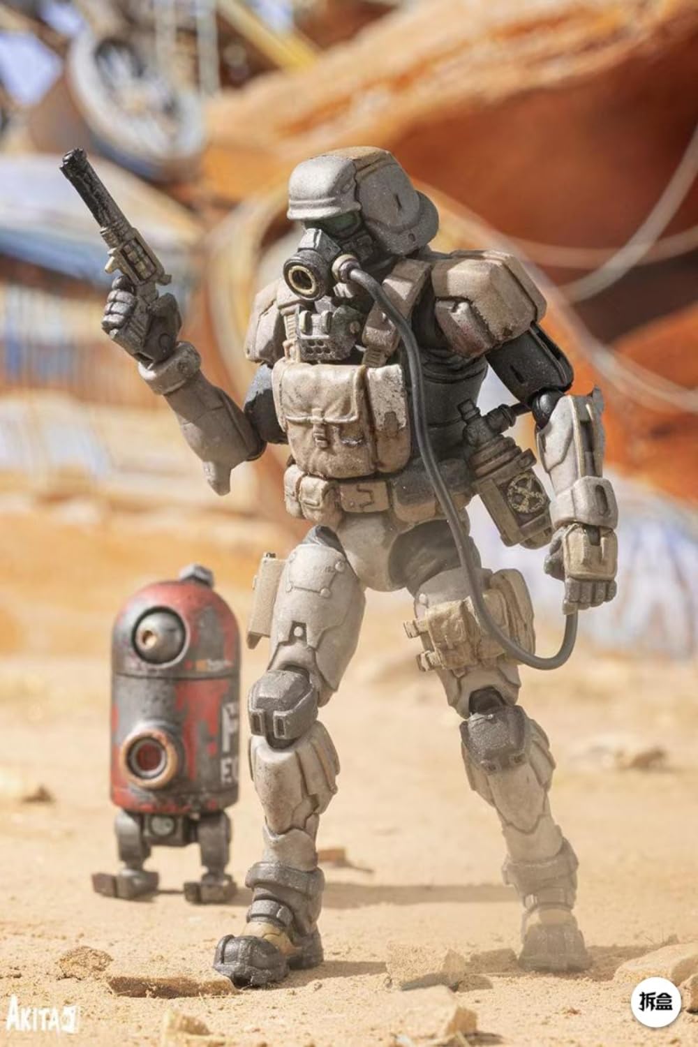 Figura coleccionable de Toys Alliance: Acid Rain Misshaku y Naraen Figura de acción en miniatura 1:18
