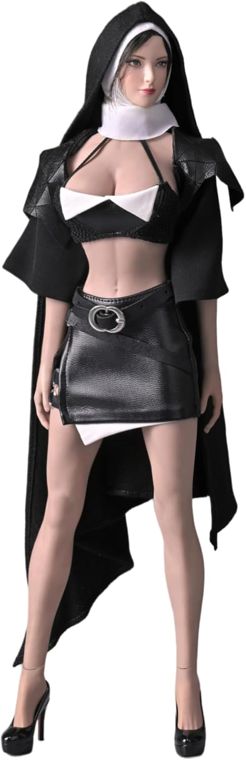 SAtoys SA002C Church Nun Female Suit 1/6 Scale Doll Clothes Accessory Fit Action Figure
