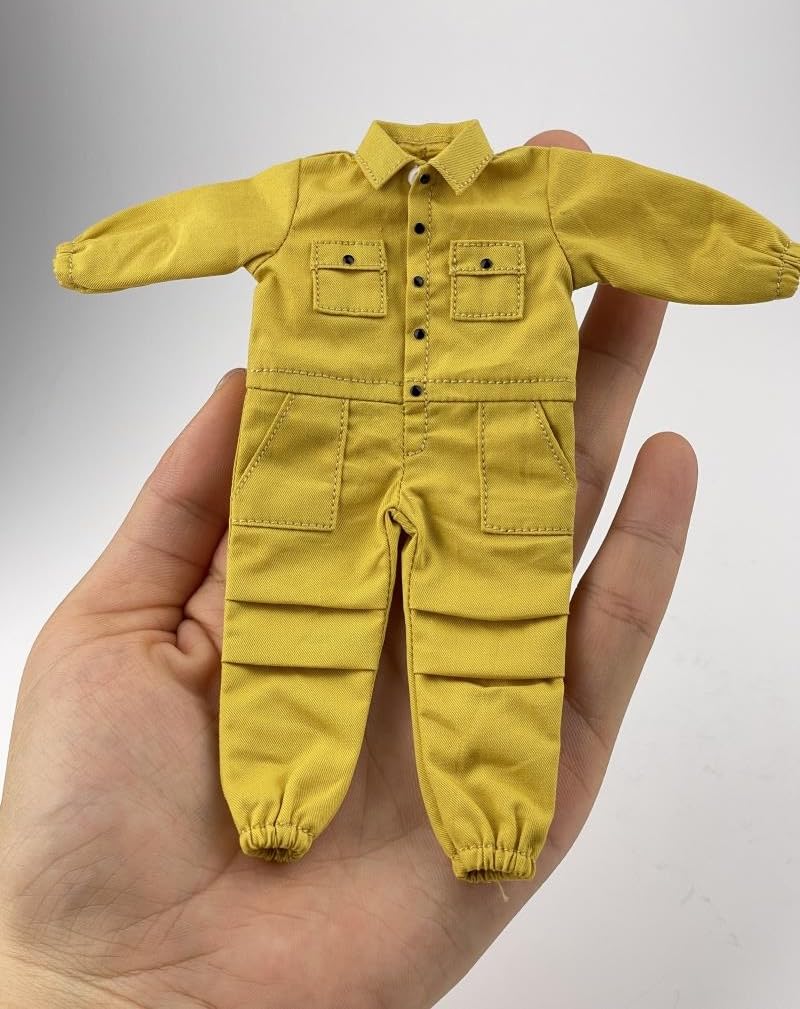 Figura a escala 1/12, ropa para muñeca: conjunto de carga de una pieza, accesorio coleccionable