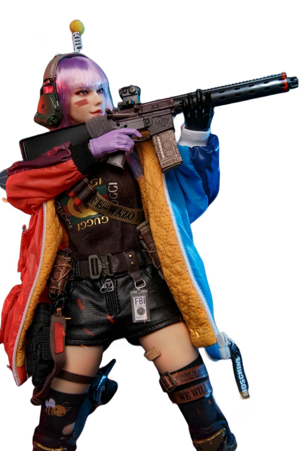 Figura GDTOYS: Figura de abeja final, miniatura femenina a escala 1:6 GD97003