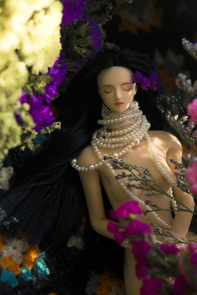 Figura de acción esculpida de cabeza femenina a escala 1/6 TBLeague/Obitsu/JIAOU CDH14