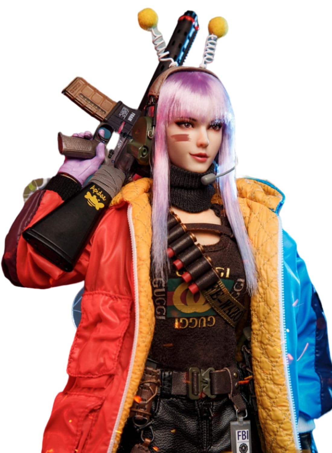 Figurine GDTOYS complète : End Bee Girl, miniature féminine à l'échelle 1:6 GD97003