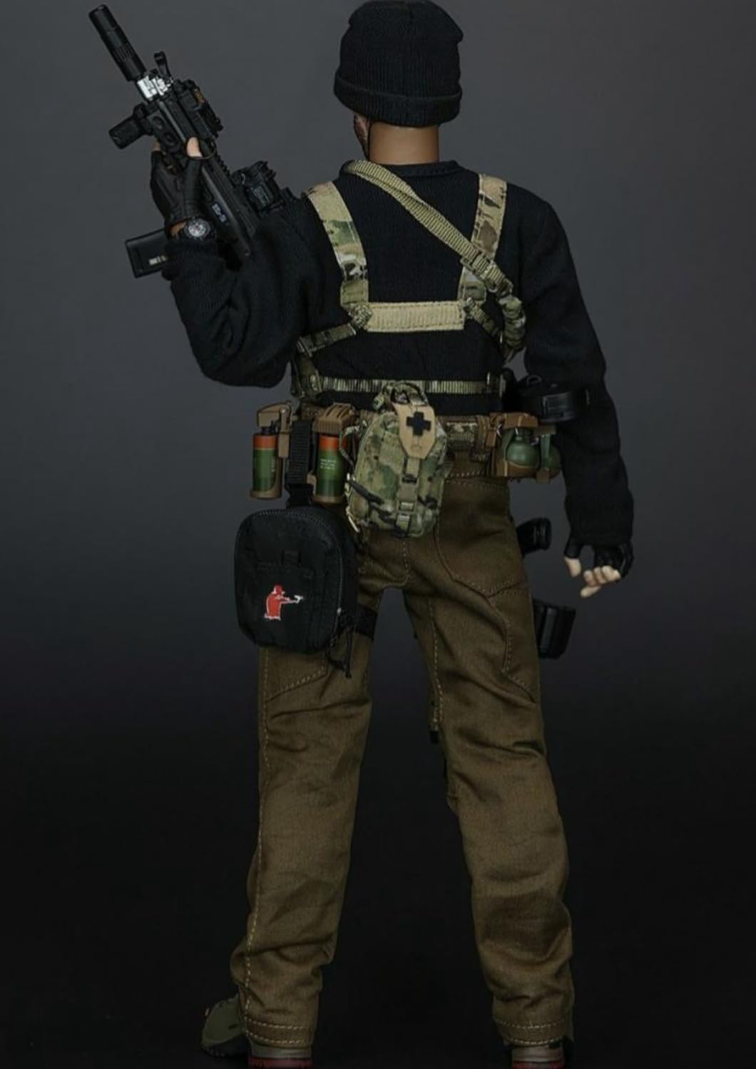 Figura coleccionable de Mini Times Toys: Figura de acción masculina en miniatura de estilo militar de las Fuerzas Especiales del Ejército de EE. UU., escala 1:6, M049