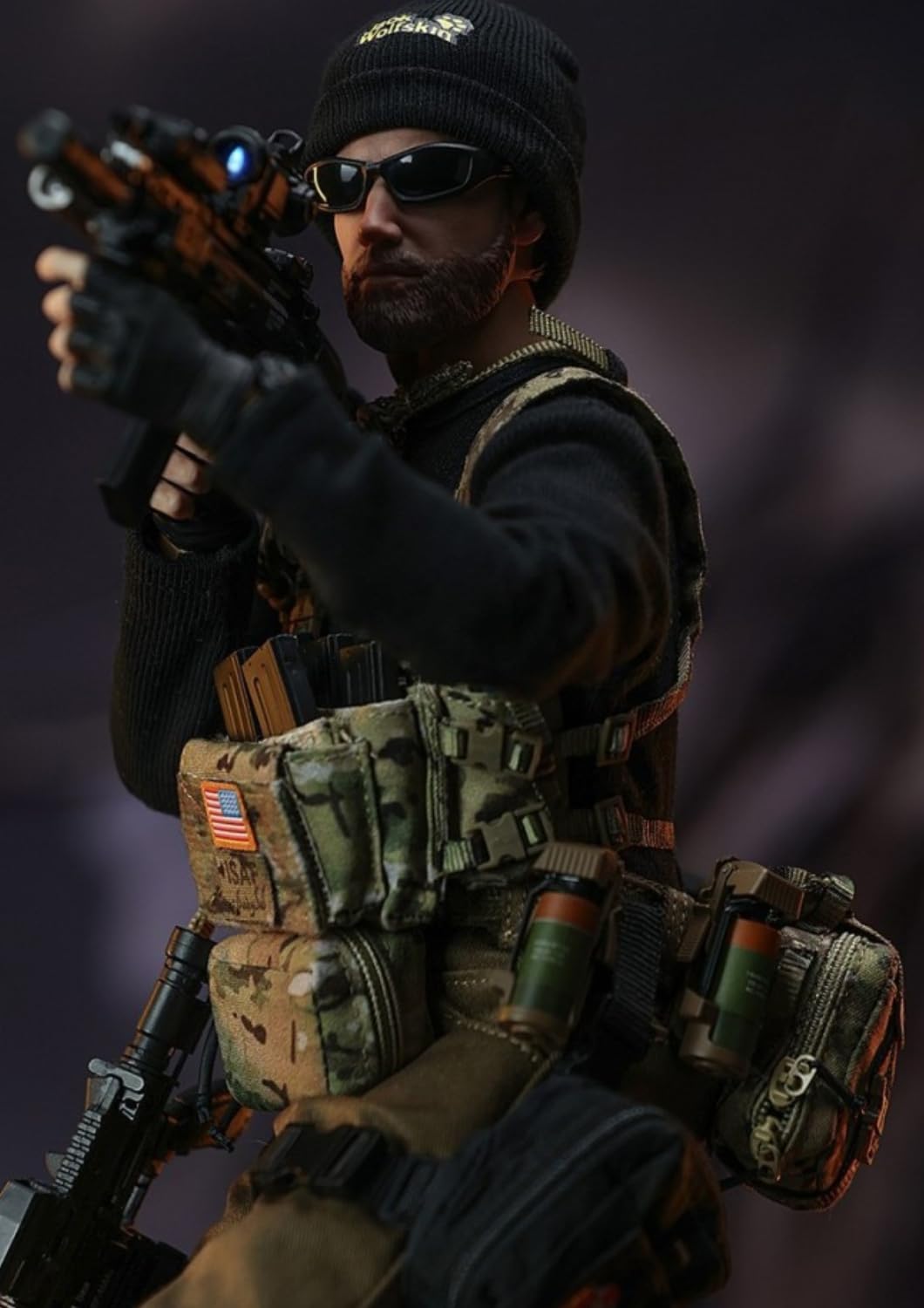 Figura coleccionable de Mini Times Toys: Figura de acción masculina en miniatura de estilo militar de las Fuerzas Especiales del Ejército de EE. UU., escala 1:6, M049